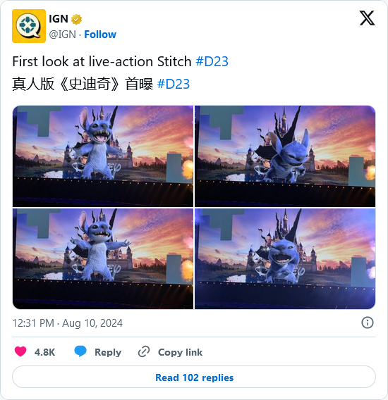 天顺平台:迪士尼《星际宝贝》真人电影先导预告发布,2025 年夏季上映